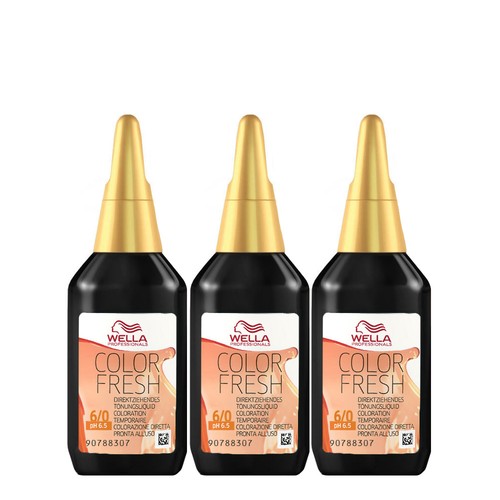 Dark blonde wella color - 6/0,
